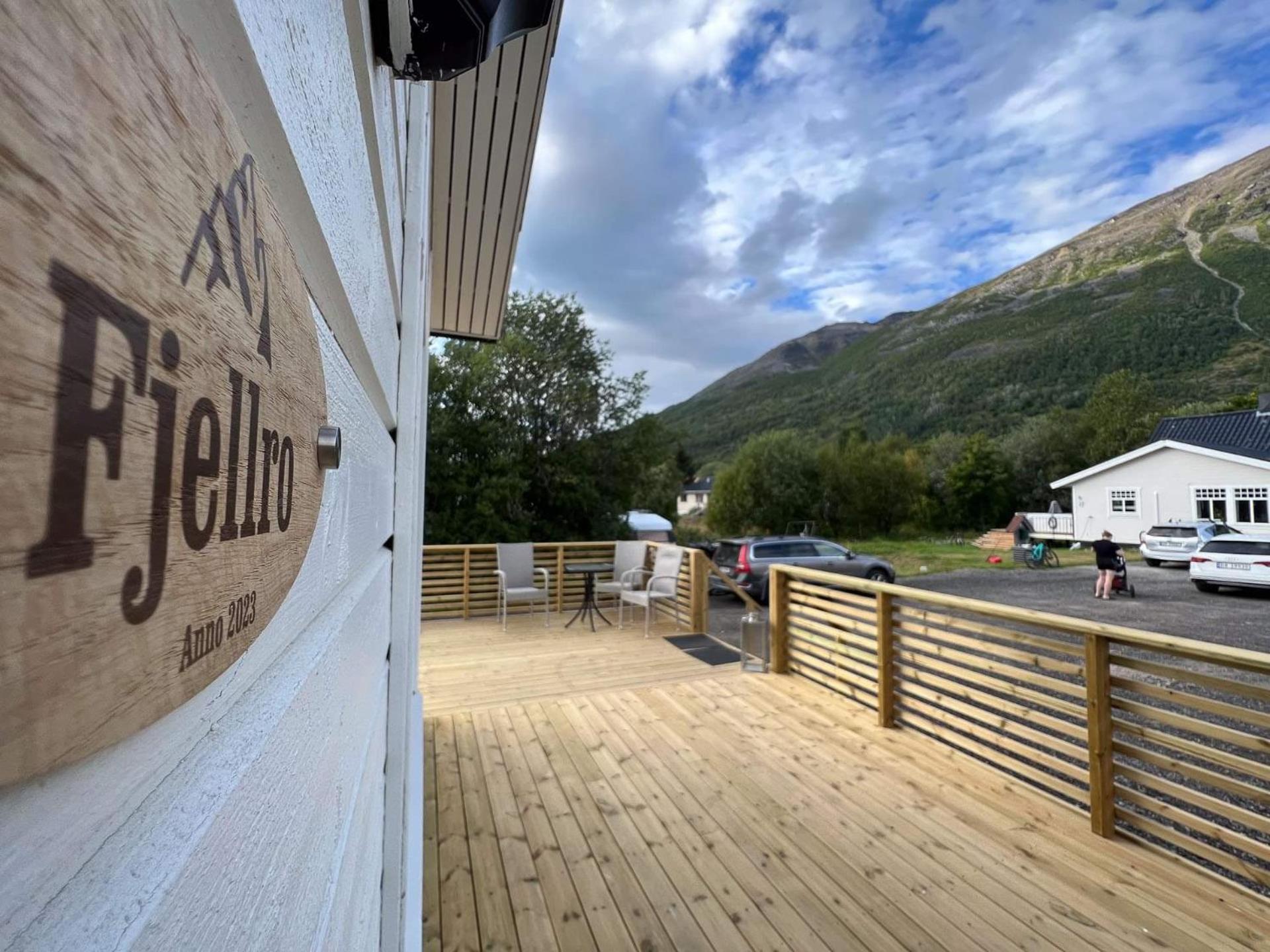 Alpan Apartments, Lyngenfjord Olderdalen Exterior foto